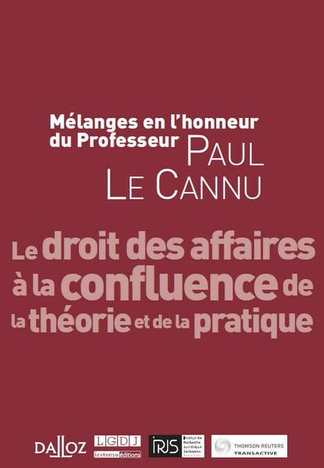 Mélanges en l’honneur de P. Le Cannu